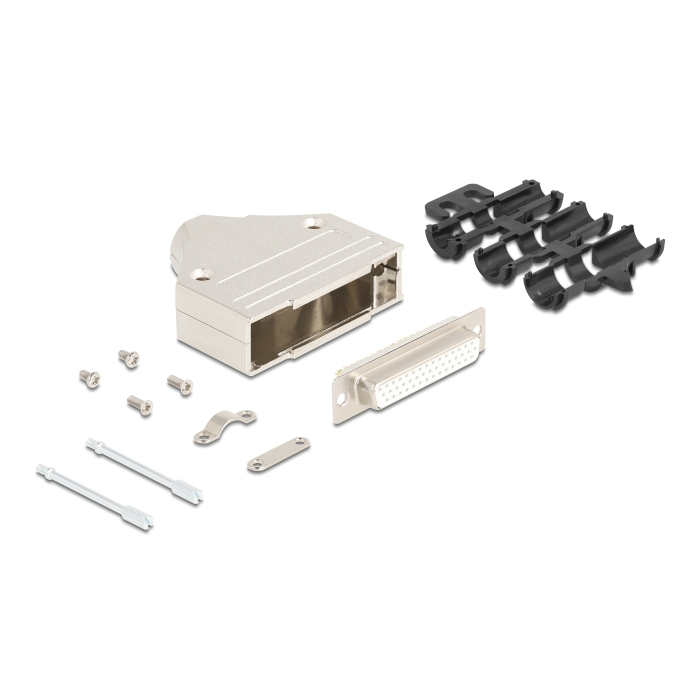 Delock D-Sub HD 44 tűs anya fém házzal (67139) (67139)