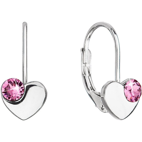 EVOLUTION GROUP 31299.3 rose, Swarovski kristályokkal díszített (Ag925/1000, 1,5 g)