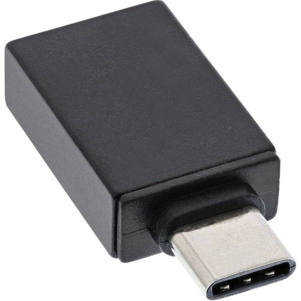 InLine 35805 Kabeladapter USB Type-C male USB 3.1 A Schwarz