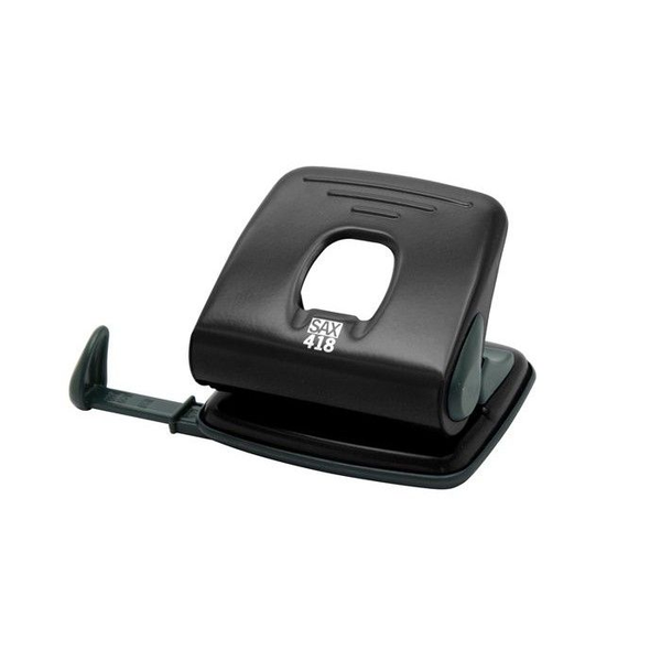 Děrovač stolní SAX černý