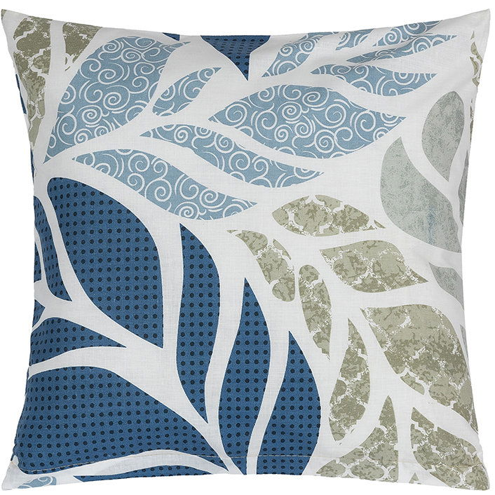 Bellatex 90/566 párnahuzat, 40×40 cm, kék-bézs (12362)