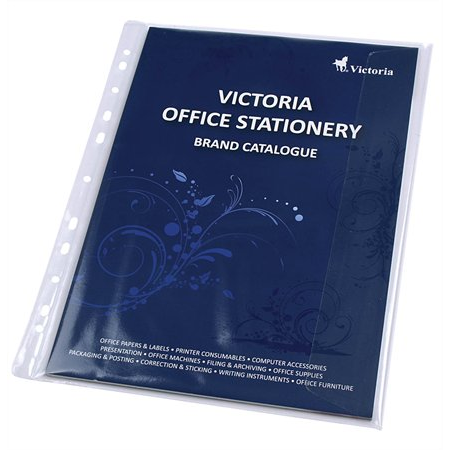 Victoria A4 lefűzhető 150 mikron víztiszta felületű genotherm (10 db / csomag) (0312-0021-00)