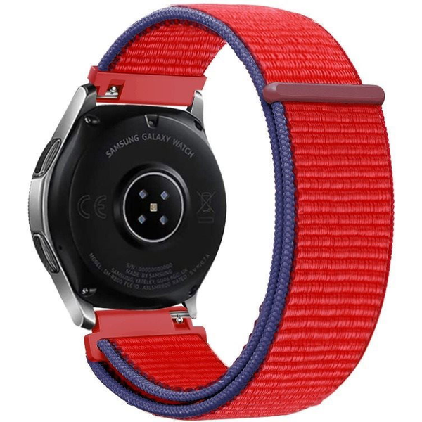 Eternico Airy Universal Quick Release 20mm - Chilli Red and Blue edge