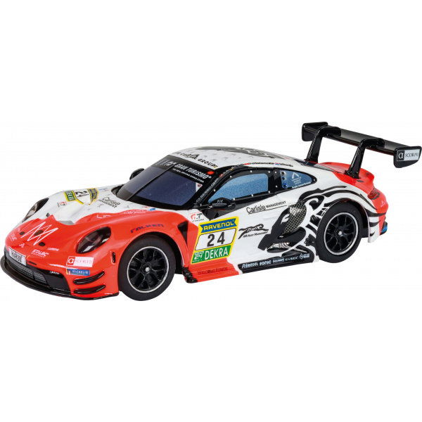 CARRERA-TOYS HYBRID Porsche 911 GT3 R Lionspeed GP No 24 versenyautó
