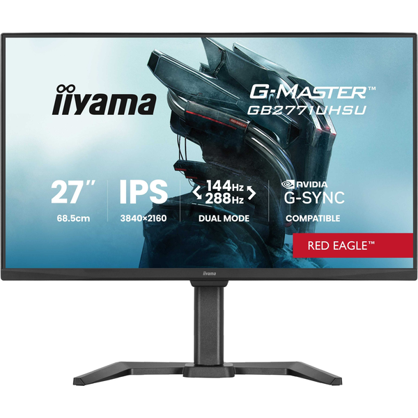 iiyama G-MASTER GB2771UHSU-B1 computerskærm 68,6 cm (27") 3840 x 2160 pixel 4K Ultra HD LED Sort
