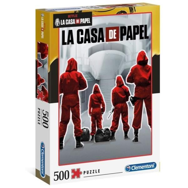 Clementoni La Casa De Papel Пъзел 500 броя Телевизия/филми