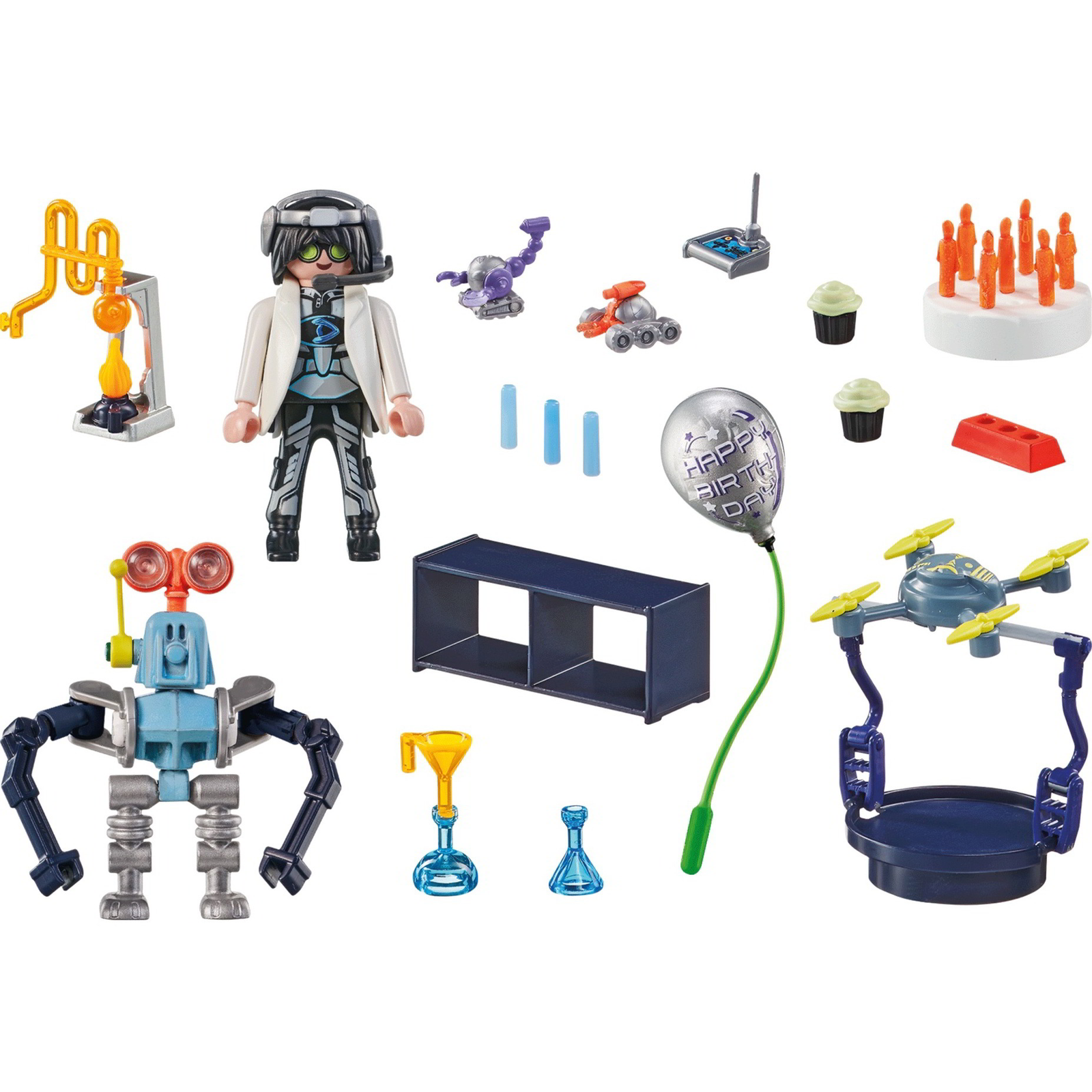 Playmobil City Life: 71450 - Felfedező robotokkal (71450)