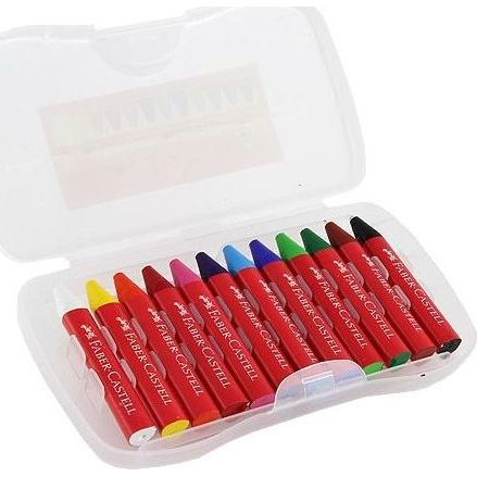 Faber Castell Wachsmalkreiden Jumbo 12er Box