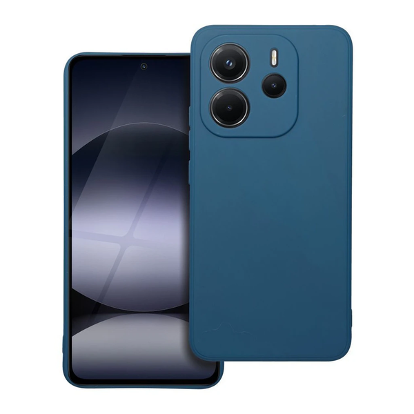 Xiaomi Redmi Note 14 4G készülékhez tok (GLOBAL – 164,84 mm x 78,15 mm x 8,16 mm) matt kék