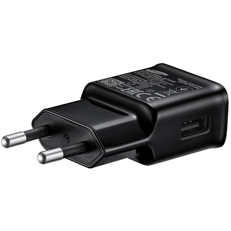 Samsung USB-A 15W Black (OOB Bulk) utazó adapter (GP-PTU022HECBQ)
