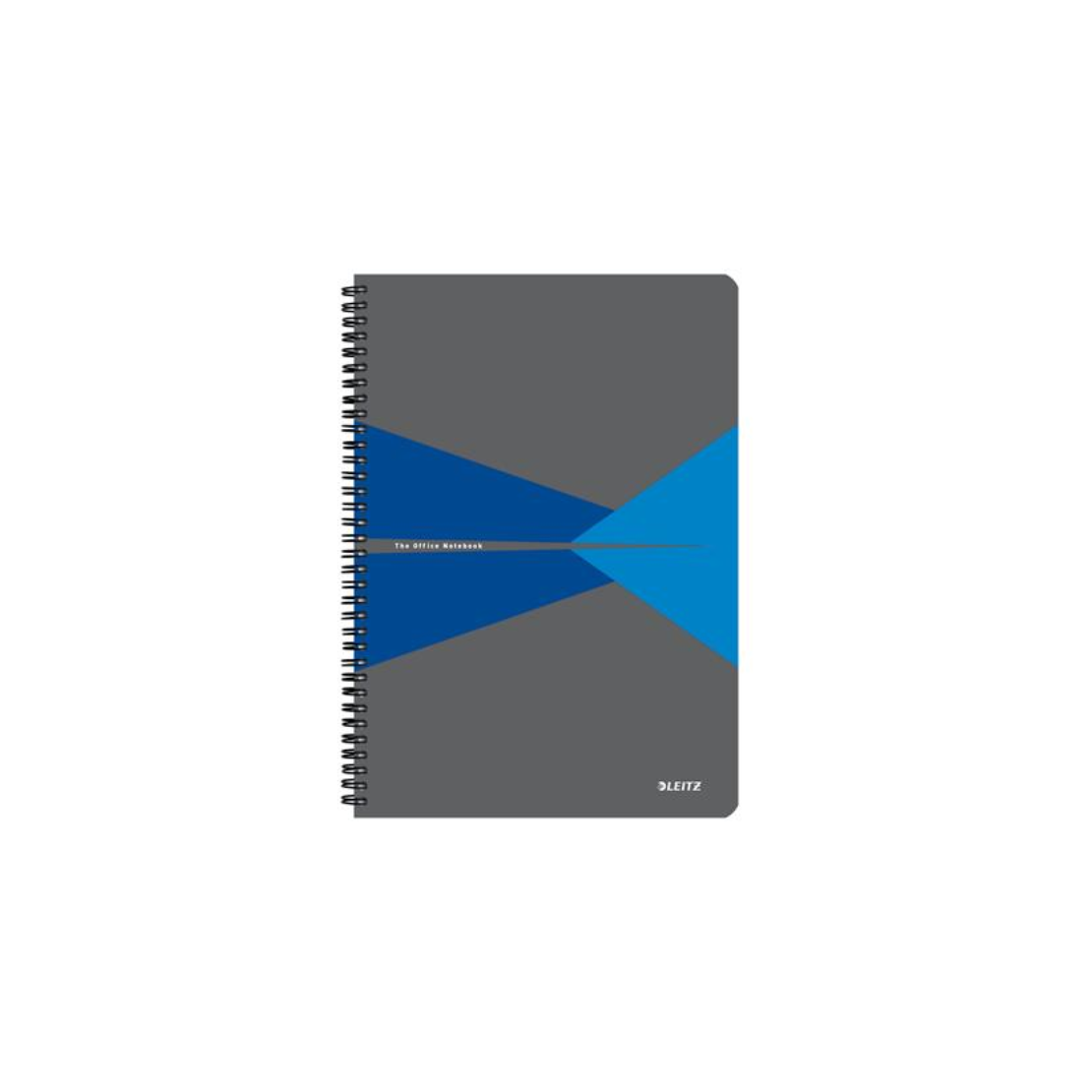 Leitz Office 90 lapos A4 vonalas Spirálfüzet - Szürke/Kék (46481035)