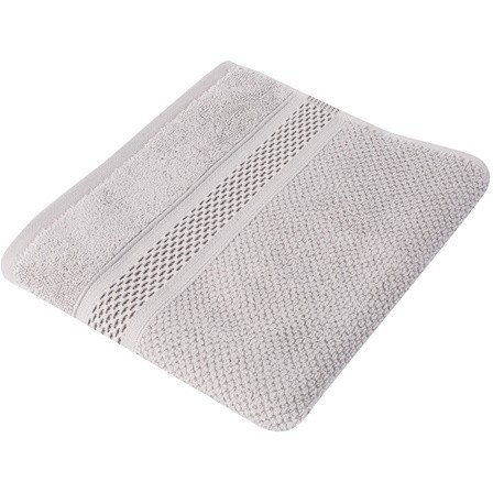 TOWEL 30X50CM MARIAM LIGHT GREY