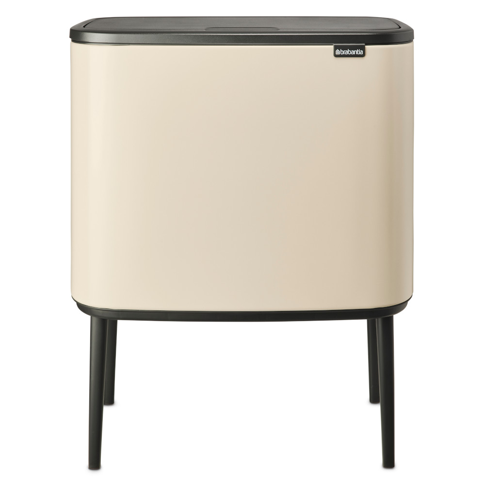 Brabantia Bo Touch 3 x 11 literes érintőfedeles fém szemetes - Bézs (201608)