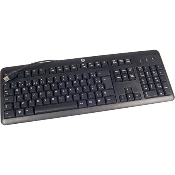 HP 672647-053 tastiera Ufficio USB AZERTY Francese Nero