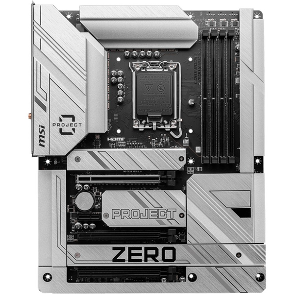 MSI Z790 PROJECT ZERO WIFI7 DDR5 Intel s1700 ATX Alaplap