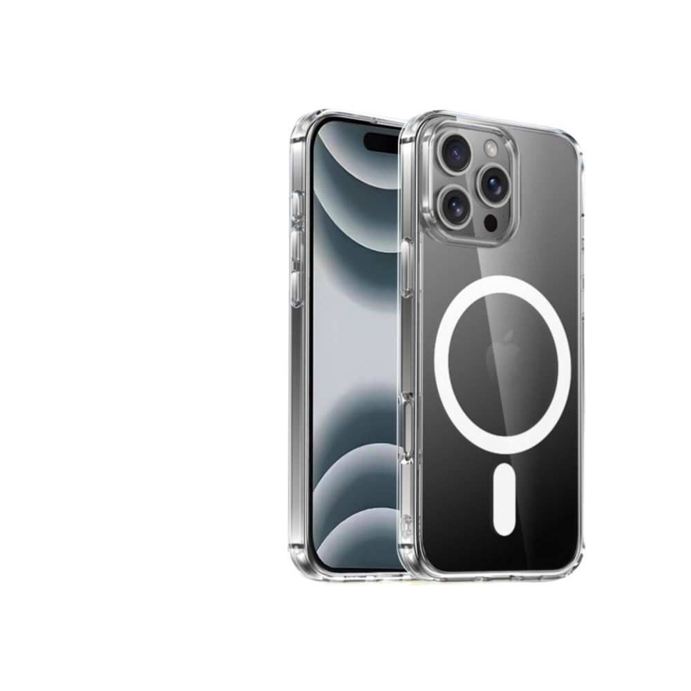 Cellect iPhone 16 Pro mágneses szilikon tok átlátszó (CEL-MAG-IPH16PR-TP) (CEL-MAG-IPH16PR-TP)