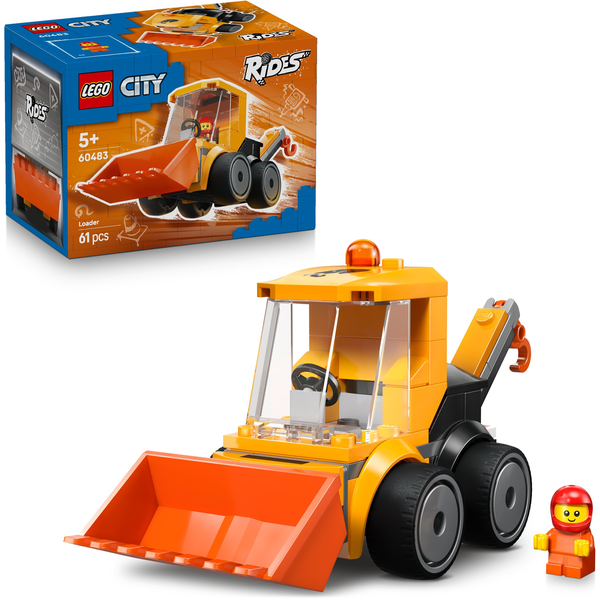 LEGO® City 60483 Járgányok – Építőipari rakodó