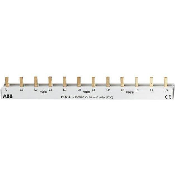 3-PHASENSCHIENE 15 12 Mod.GH PS3/12 L203 0507 R0003 f.Compact u.Connect