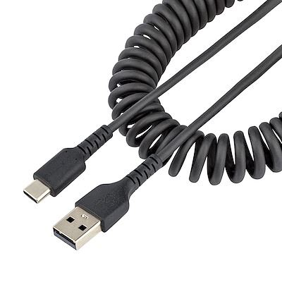 StarTech.com R2ACC-50C-USB-CABLE USB-kabel USB 2.0 0,5 m USB A USB C Sort