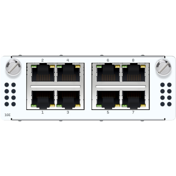 SOPHOS 8 port GbE copper Flexi Port module (for all XGS Rackmount models)