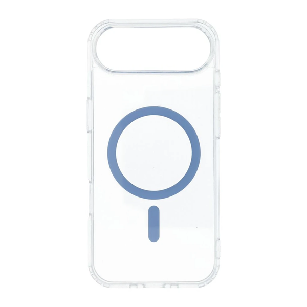 tok iPhone 17 készülékhez AIR Drop Glue Colorful Ring Mag MagSafe-kompatibilis világoskék