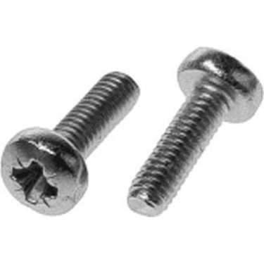 SCHROFF Linsenkopfschraube mit Kreuzschlitz - LIN.SCHR. M2,5X 6 100ST