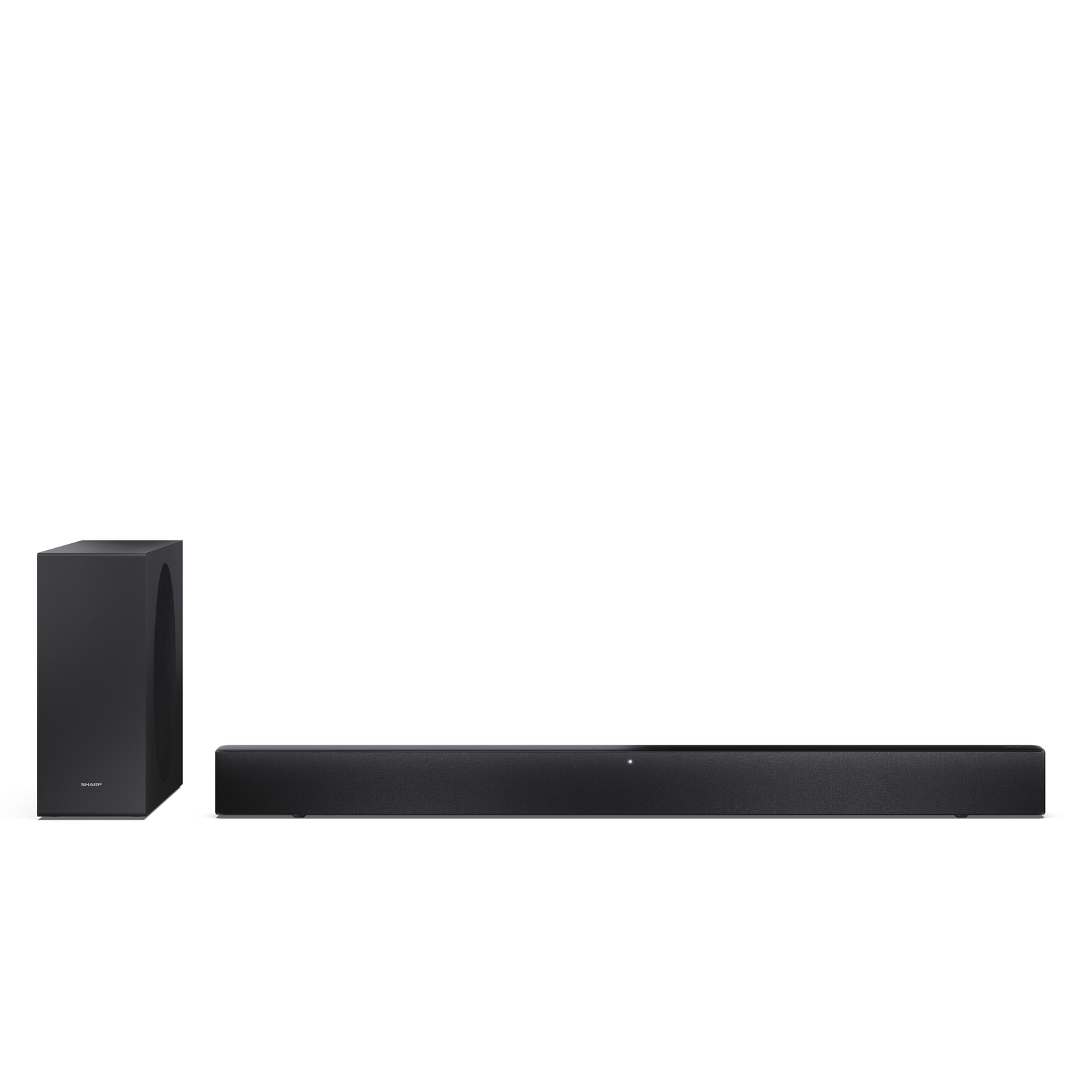 SHARP HT-SBW310 2.1 Dolby Atmos® / DTS Virtual:X® hangprojektor vékony vezeték nélküli mélynyomóval fekete (HT-SBW310)