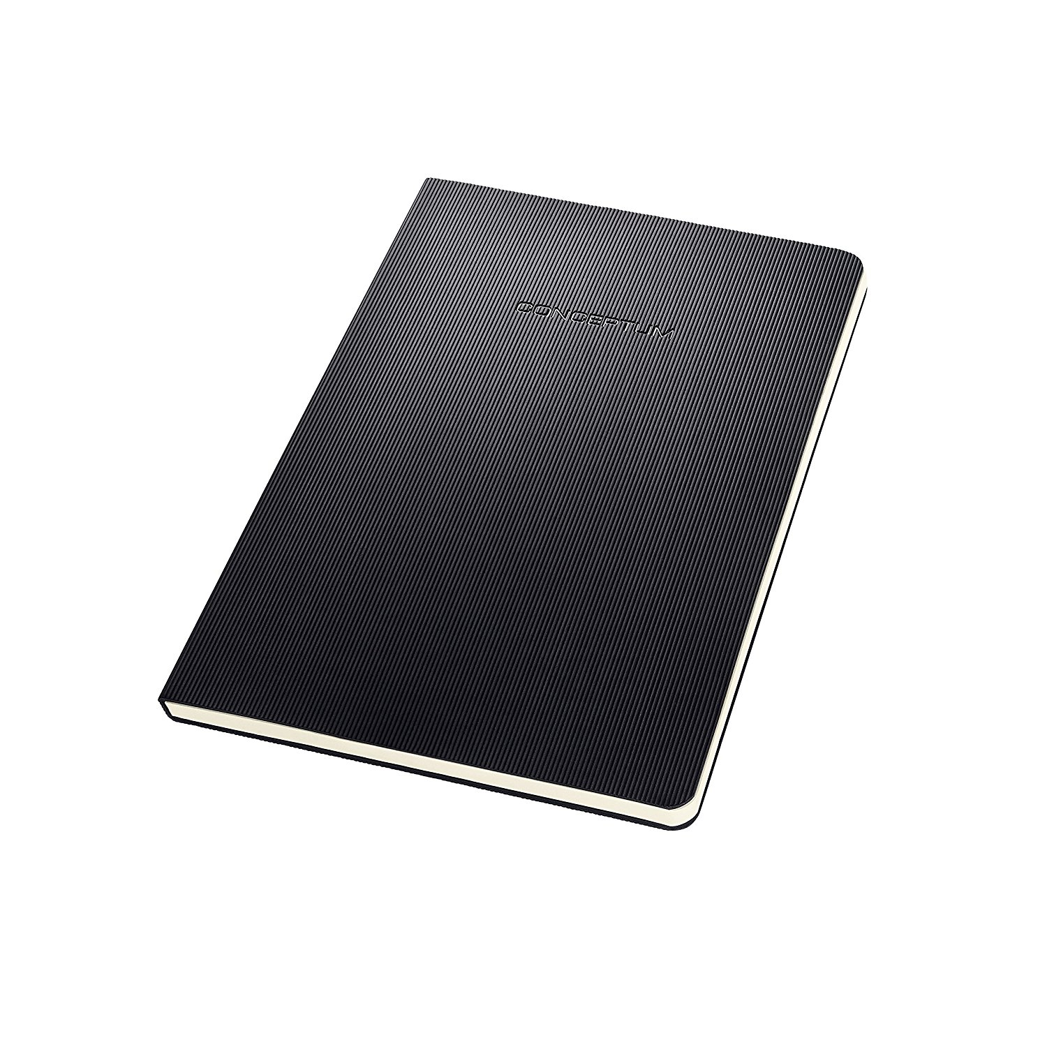 Sigel Conceptum 60 lapos A5 kockás ragasztott füzet -Fekete (CO802)