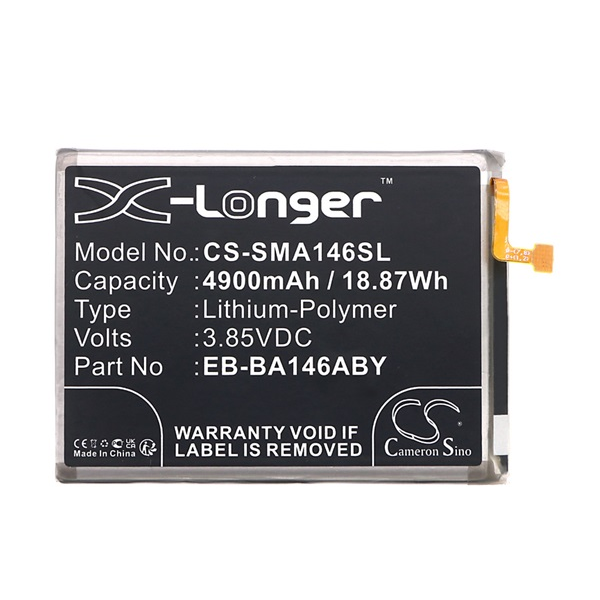 Cameron Sino CS-SMA146SL Samsung Galaxy A14 5G Telefon akkumulátor 4900 mAh