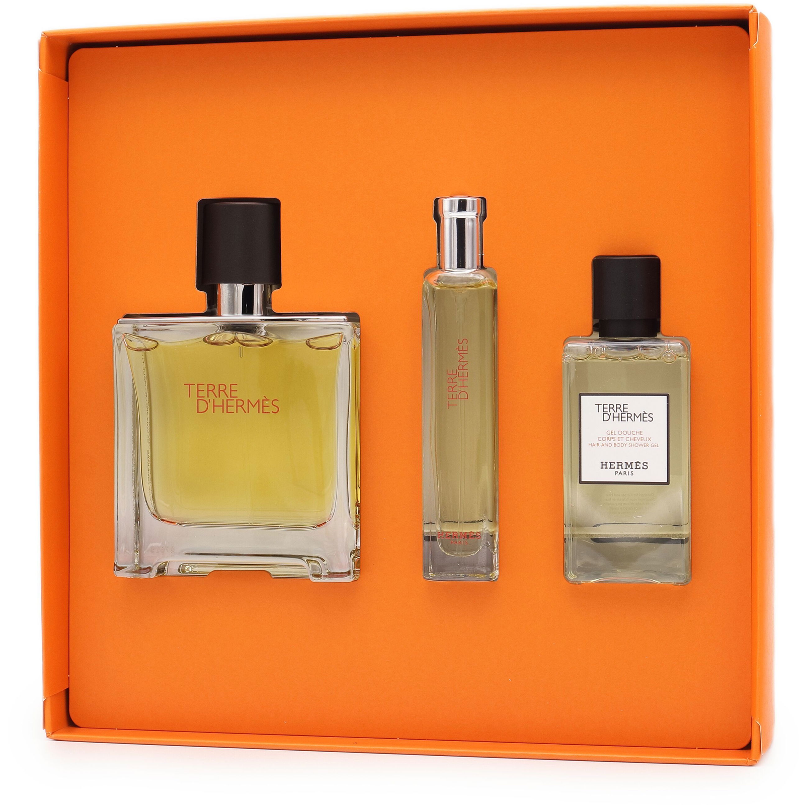 HERMES Terre d'Hermés Parfum Set 130 ml (3346130438359)
