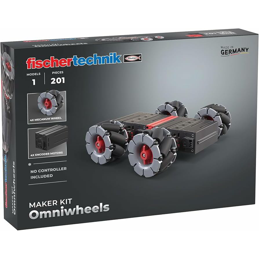 Fischertechnik 571901 Maker Kit Elektromos Autó alváz 201 darabos kreatív Építőjáték (571901)