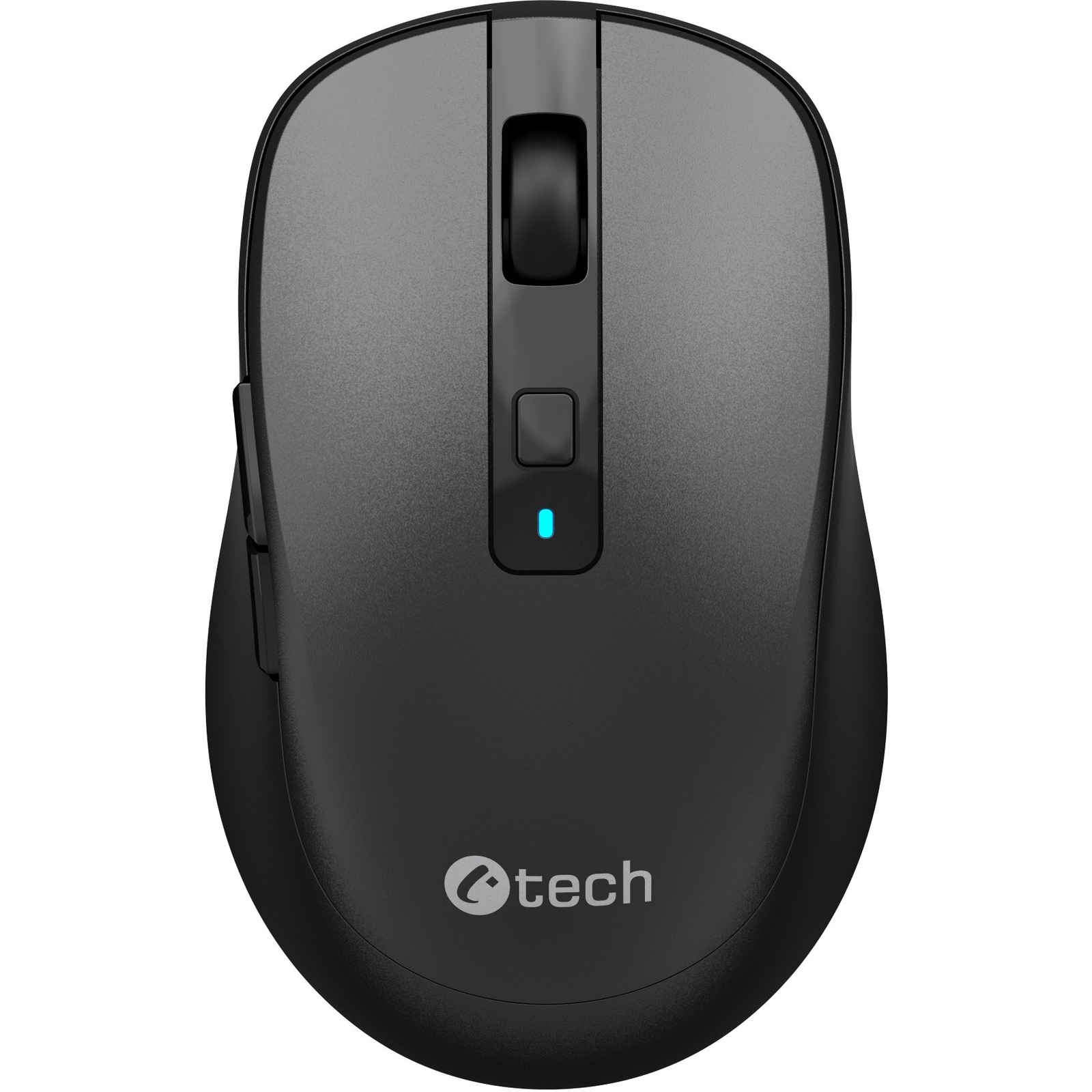 C-TECH WLM-19 vezeték nélküli optikai egér fekete (WLM-19)