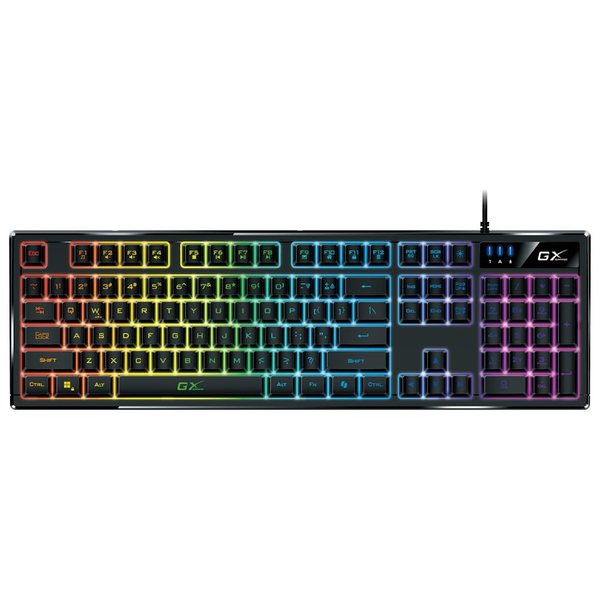 Genius Scorpion K7 Vezetékes Gamer RGB Billentyűzet CZ / SK- Fekete