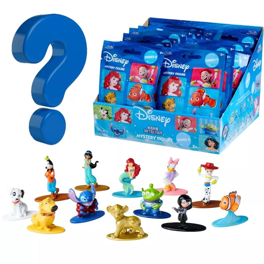 Jada Toys 2.szériás Disney meglepetés gyűjthető fém nanofigura - Többféle (253071010)