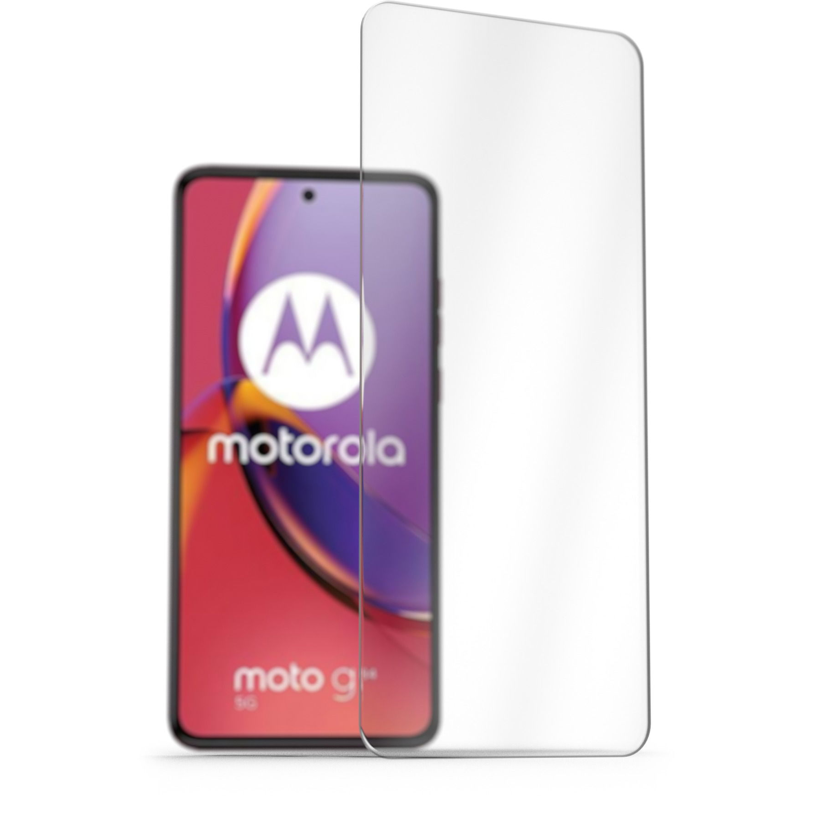 AlzaGuard Case Friendly Glass Protector Motorola Moto G84 5G 2.5D üvegfólia (AGD-TGF0250)