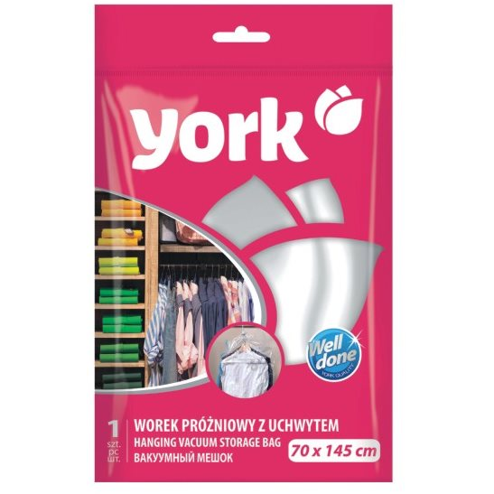 YORK vákuumos tárolózsák 70 × 145 cm (5903355058731)