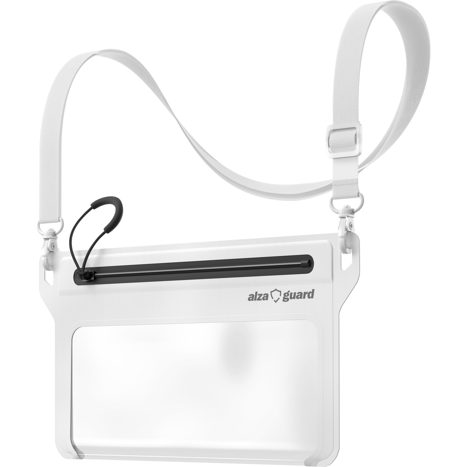 AlzaGuard WaterProof Zipper Shield Case bílé (AGD-WCZ001W)