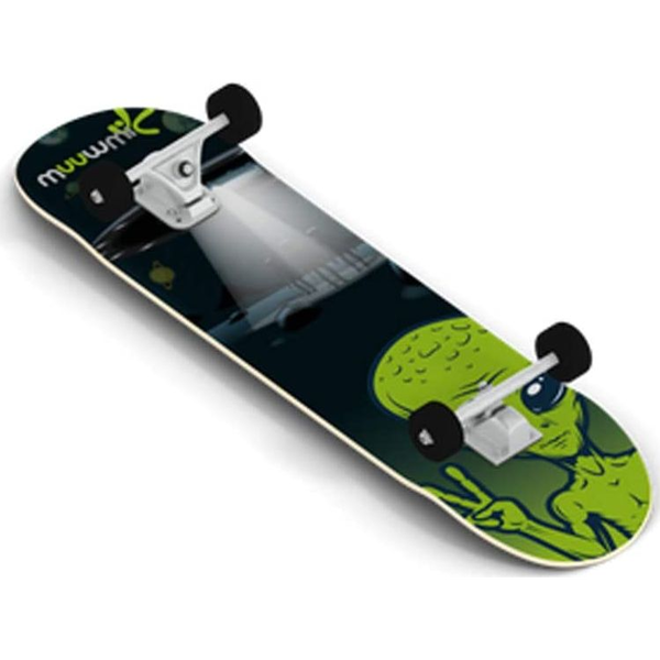 Deskorolka Muuwmi skateboard Abec 5 Alien