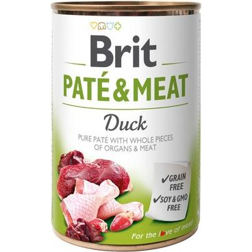 Brit Paté&Meat 400 G Duck&Chicken 104100860
