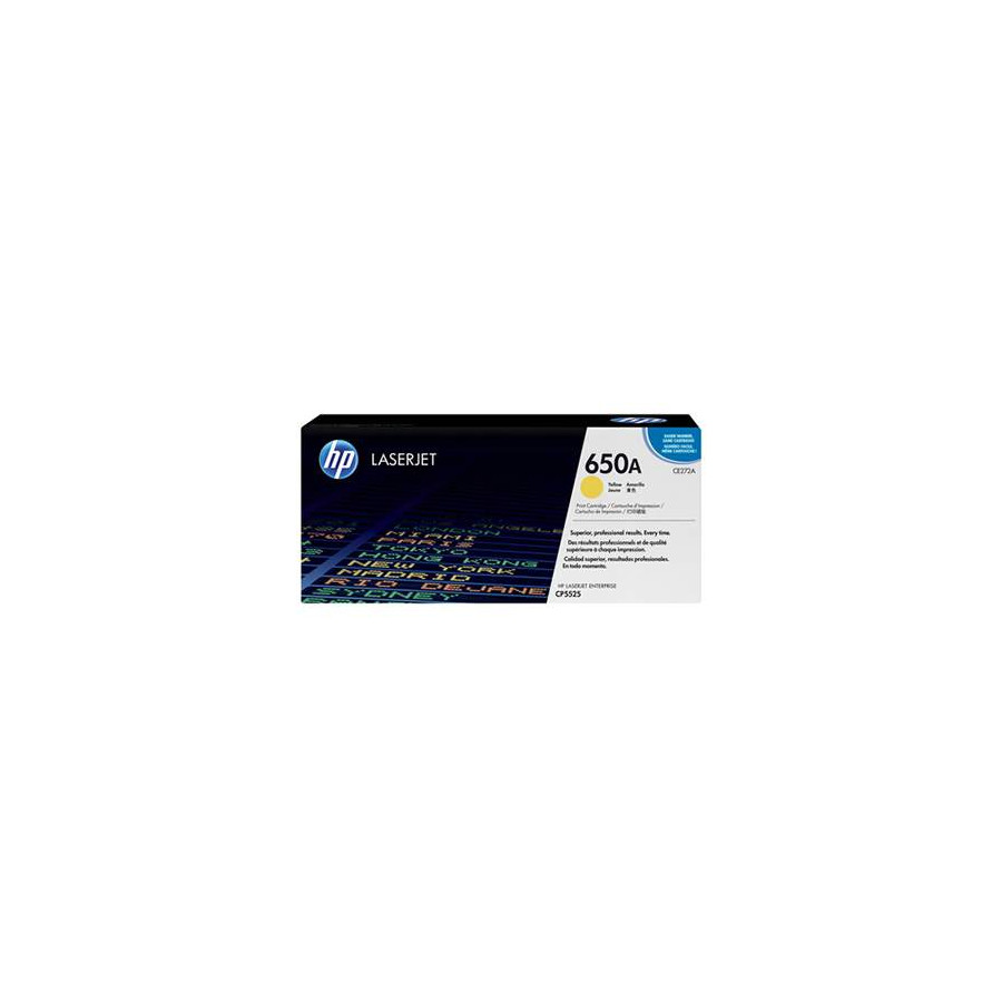 HP CE272A (650A) sárga eredeti toner (CE272A)