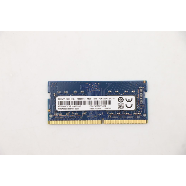 Lenovo 16GB DDR4 3200 MHz SoDIMM Ramaxel Laptop Memória