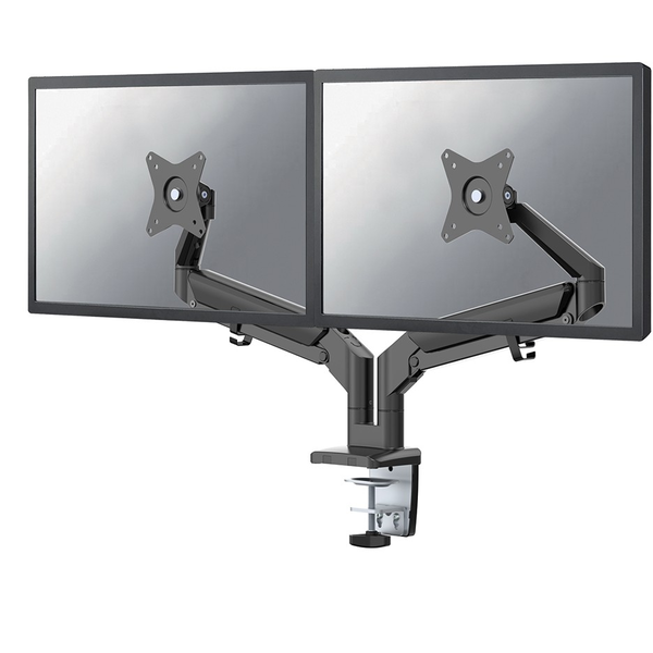 Neomounts DS70-810BL2 skærmbeslag og -stativer 81,3 cm (32") Sort Skrivebord