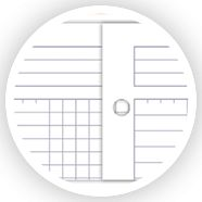 Oxford International Notepad A4+ kockás jegyzettömb (blk2620015)