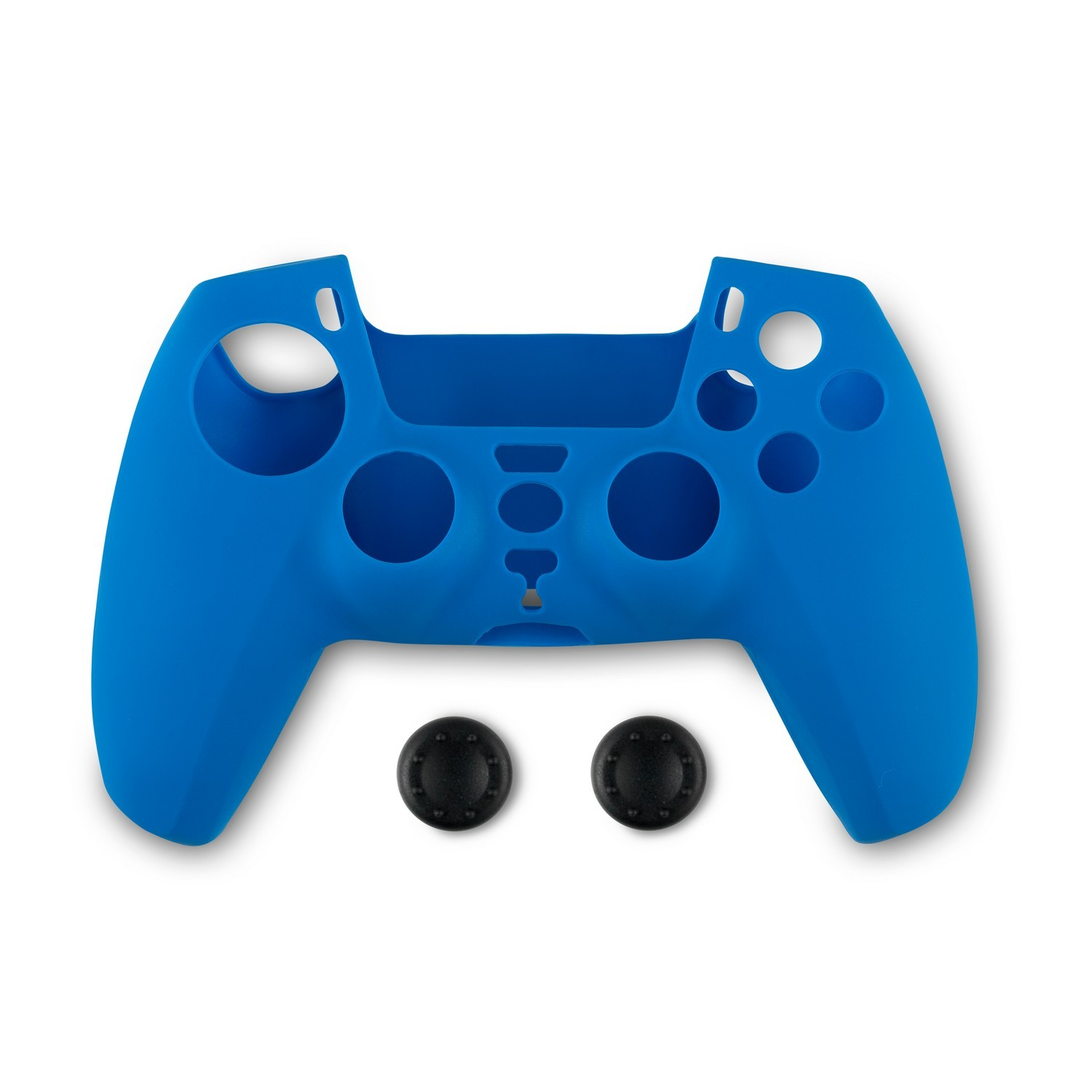 Spartan Gear PS5 Controller Szilikon Markolat és Thumbgrips védőburkolat - Kék (072241)