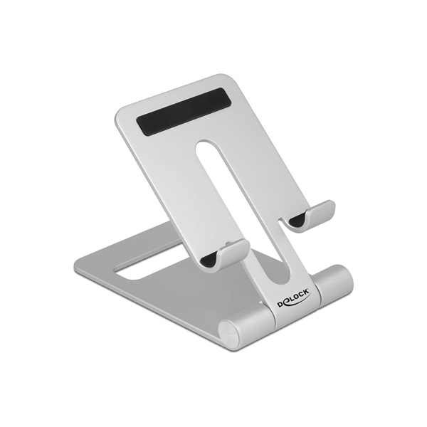 DELOCK Smartphone Standhalterung verstellbar Aluminium