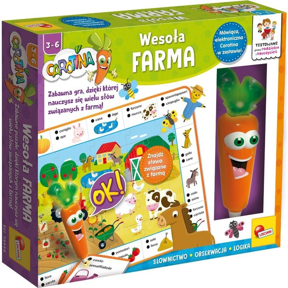 Oktatási Carotina Fun Farm Készlet (384928)