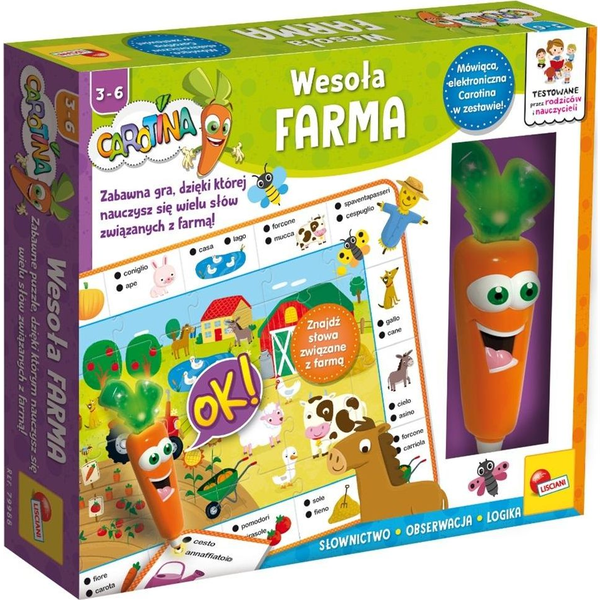 Oktatási Carotina Fun Farm Készlet