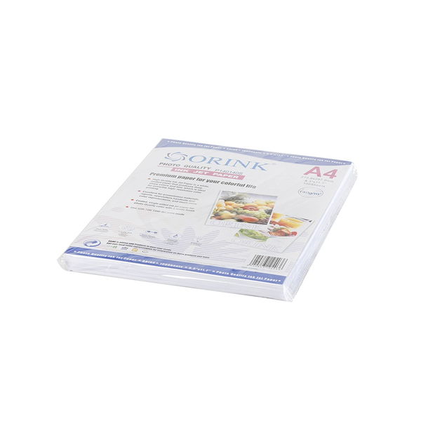 Orink Fotópapír Pp A4, 140g. 100lap, matt kétoldalas  (P140140S100)