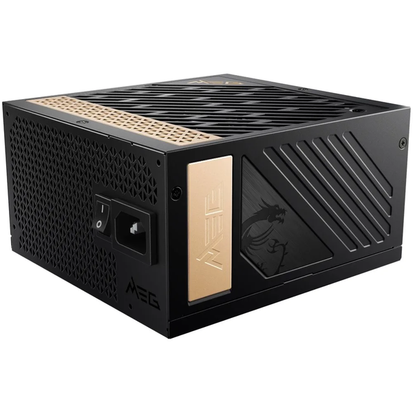 MSI MEG AI1300P PCIE5 power supply unit 1300 W 24-pin ATX ATX Zwart