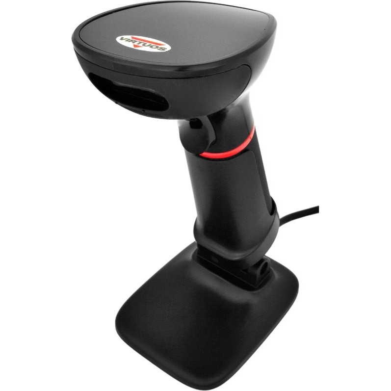 Virtuos CCD HT-855A USB fekete (1D, 2D, QR) (EHE0004)